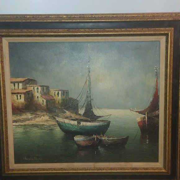 Canvas oil painting - Picture 3 of 4